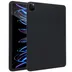 Accezz Liquid Silicone Backcover met penhouder iPad Pro 12.9 (2022) / Pro 12.9 (2021) / Pro 12.9 (2020) Zwart