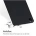 Accezz Liquid Silicone Backcover met penhouder iPad Pro 12.9 (2022) / Pro 12.9 (2021) / Pro 12.9 (2020) Zwart