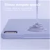 Accezz Liquid Silicone Backcover met penhouder iPad Pro 12.9 (2022) / Pro 12.9 (2021) / Pro 12.9 (2020) Lila