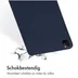 Accezz Liquid Silicone Backcover met penhouder iPad Pro 12.9 (2022) / Pro 12.9 (2021) / Pro 12.9 (2020) Donkerblauw
