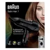 Braun HD785 Satin-Hair 7 professional nozzle + Diffuser Zwart