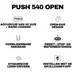 Skullcandy Push 540 Zwart
