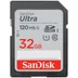 SanDisk SDHC Ultra 32GB 120MB/s CL10 - 3 pak