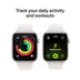 Apple Watch SE 3 GPS + Cellular 44mm Aluminium Case met Sport Band - M/L Sterrenlicht