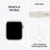 Apple Watch SE 3 GPS 40mm Aluminium Case met Sport Band - S/M Sterrenlicht