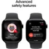 Apple Watch Series 11 GPS + Cellular 42mm met Sport Band - S/M Zwart
