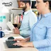 Logitech MK295 Silent Draadloze Toetsenbord en Muis QWERTY Zwart