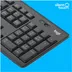 Logitech MK295 Silent Draadloze Toetsenbord en Muis QWERTY Zwart