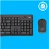 Logitech MK295 Silent Draadloze Toetsenbord en Muis QWERTY Zwart