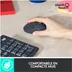 Logitech MK295 Silent Draadloze Toetsenbord en Muis QWERTY Zwart
