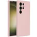 Accezz Liquid Silicone Backcover Samsung Galaxy S24 Ultra Roze