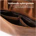 Accezz Leather Laptoptas 16 inch Bruin