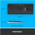 Logitech MK540 Advanced Draadloze Toetsenbord en Muis