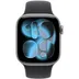 Apple Watch Series 11 GPS + Cellular 42mm Space Grey Aluminium Case met Black Sport Band - S/M Spacegrijs