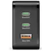 Hama Snellader 2x USB-C PD 1x USB-A QC 65 W Zwart