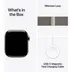 Apple Watch Series 11 GPS + Cellular 42mm Natural Titanium Case met Natural Milanese Loop Titanium