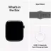 Apple Watch Series 11 GPS + Cellular 42mm Natural Titanium Case met Stone Grey Sport Band - S/M Titanium