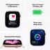 Apple Watch Series 11 GPS + Cellular 42mm Natural Titanium Case met Stone Grey Sport Band - S/M Titanium