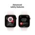 Apple Watch Series 11 GPS + Cellular 46mm Rose Gold Aluminium Case met Light Blush Sport Band - M/L Rose/goud