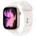 Apple Watch Series 11 GPS + Cellular 46mm Rose Gold Aluminium Case met Light Blush Sport Band - S/M Rose/goud