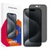 Accezz Gehard Glas Privacy Screenprotector iPhone 15 Pro Max Transparant