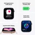 Apple Watch Series 11 GPS + Cellular 46mm Space Grey Aluminium Case met Black Sport Band - M/L Spacegrijs