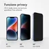 Accezz Gehard Glas Privacy Screenprotector iPhone 13 / 13 Pro / 14 Transparant