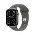 Apple Watch Series 11 GPS + Cellular 46mm Natural Titanium Case met Stone Grey Sport Band - S/M Titanium
