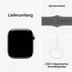 Apple Watch Series 11 GPS + Cellular 46mm Natural Titanium Case met Stone Grey Sport Band - S/M Titanium