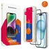 Accezz Triple Strong Full Cover Glas Screenprotector met applicator iPhone 15 Plus Transparant