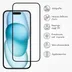 Accezz Triple Strong Full Cover Glas Screenprotector met applicator iPhone 15 Plus Transparant