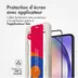 Accezz Triple Strong Full Cover Glas Screenprotector met applicator Samsung Galaxy A54 / S23 FE Transparant