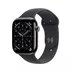 Apple Watch Series 11 GPS + Cellular 46mm Slate Titanium Case met Black Sport Band - S/M Titanium