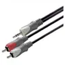 Scanpart audio kabel 3.5mm jack - 2xRCA 1,5m