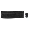 Logitech MK270 Draadloos Toetsenbord en Muis QWERTY Zwart