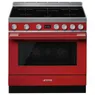 Smeg CPF9IPR Rood