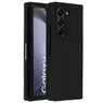 Accezz Liquid Silicone Backcover Samsung Galaxy Z Fold 5 Zwart