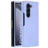 Accezz Liquid Silicone Backcover Samsung Galaxy Z Fold 5 Paars