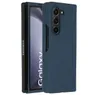Accezz Liquid Silicone Backcover Samsung Galaxy Z Fold 5 Donkerblauw