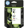 HP 62 Cartridges Combo Pack Multi-color
