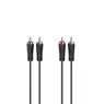 Hama AUDIOKABEL, 2 CINCH-STEKKERS - 2 CINCH-STEKKERS, 1,5 M