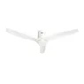 Hombli Smart Ceiling Fan & Light - White & White Wood