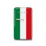 Smeg FAB10HRDIT5 italiaanse vlag Wit