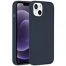 Accezz Liquid Silicone met MagSafe voor Apple iPhone 13 Donkerblauw