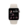 Apple Watch SE (2022) 40mm Starlight Aluminium Sportband M/L Sterrenlicht