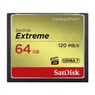SanDisk CF extreme 64GB 120MB/s read 85MB/s write