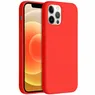 Accezz Liquid Silicone voor Apple iPhone 12 (Pro) Rood