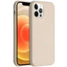 Accezz Liquid Silicone voor Apple iPhone 12 (Pro) Bruin