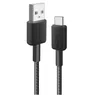 Anker 322 USB-A to USB-C Cable Nylon 1.8M Zwart