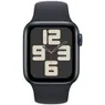 Apple Watch SE (2022) 4G 40mm Midnight Aluminium Sportband S/M Middernacht